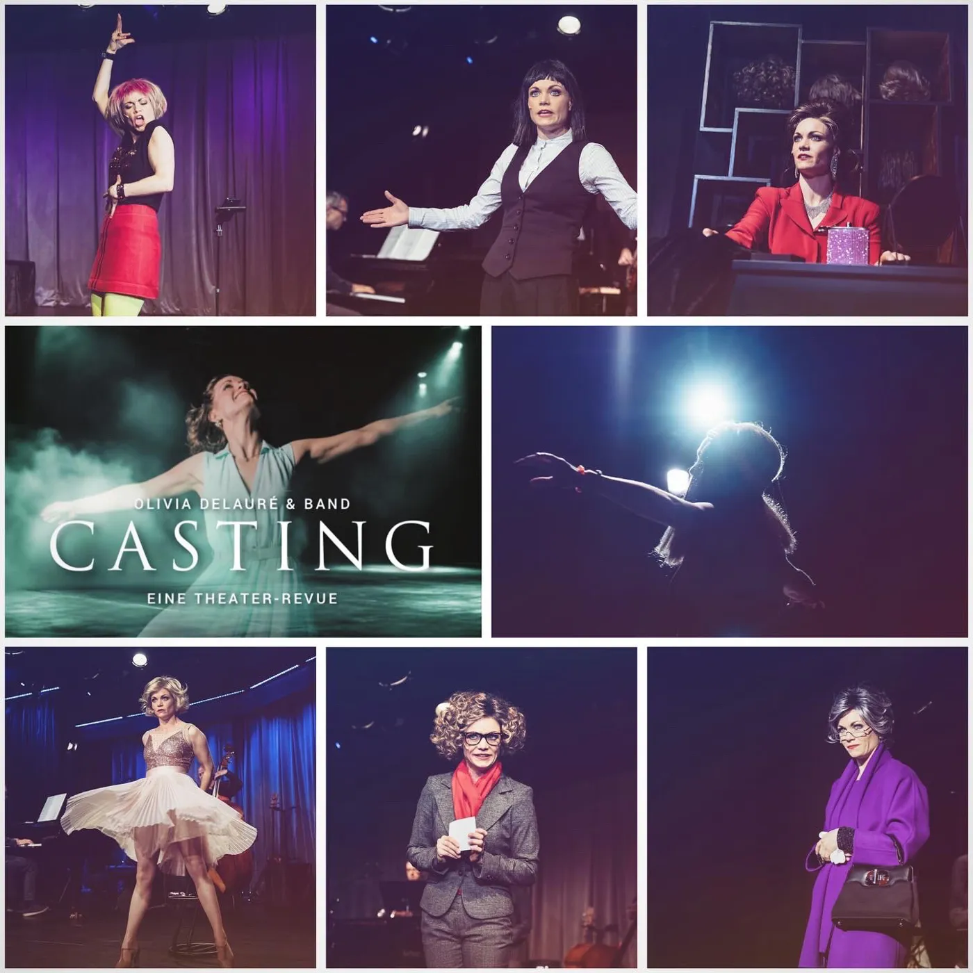 CASTING - Revue für eine Darstellerin und Band ©Siegfried Michael Wagner